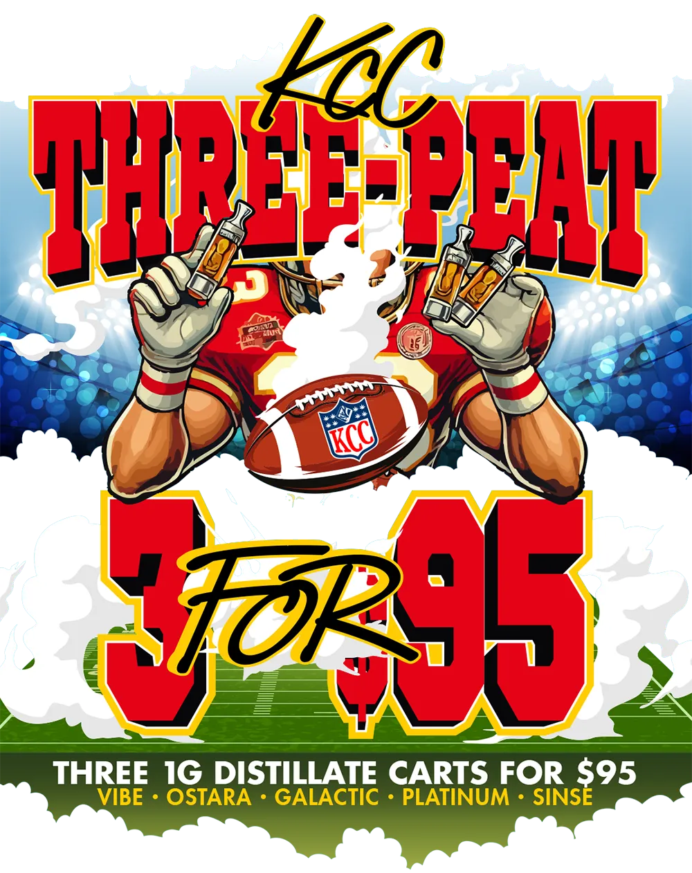 Tree-Peat Deal: 3 carts for $95